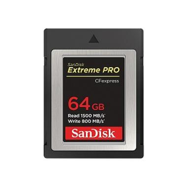 Card Sandisk Cfexpress Type B 64gb Extreme Pro
