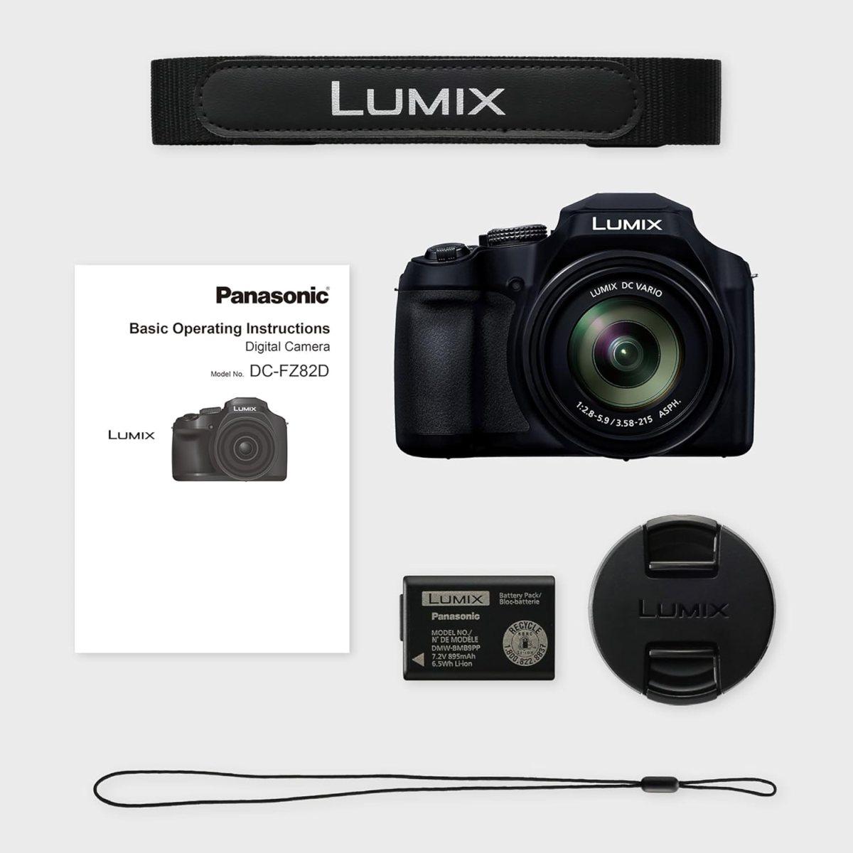 Panasonic Lumix Dc-Fz82 Fotocamera Compatta Bridge - Garanzia Fowa 4 anni