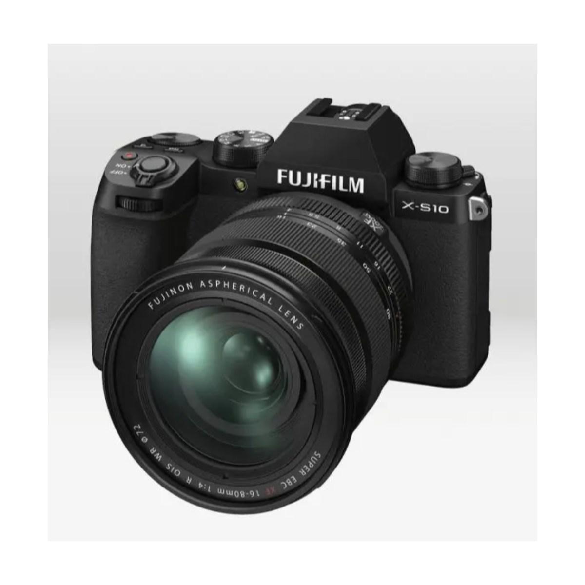 Fujifilm X-S10 +xf 16-80mm 4 R Lm Ois Fotocamera mirrorless Aps-c - Garanzia Fujifilm Italia 2 anni