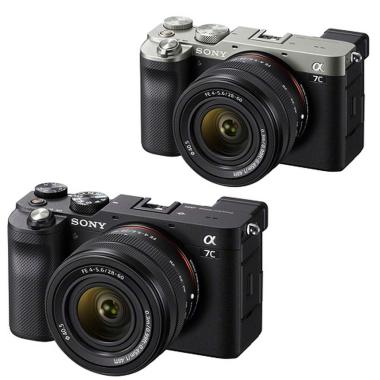 Sony A7c Black + Obiettivo Sel 28-60 mm f4.5-5.6 - ILCE7CLB.CEC- Fotocamera Mirrorless Full Frame - Garanzia SONY Italia