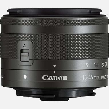 Canon Ef-M 15-45mm F/3.5-6.3 Is Stm (graphite) - Obiettivo aps-c - Garanzia Canon Italia