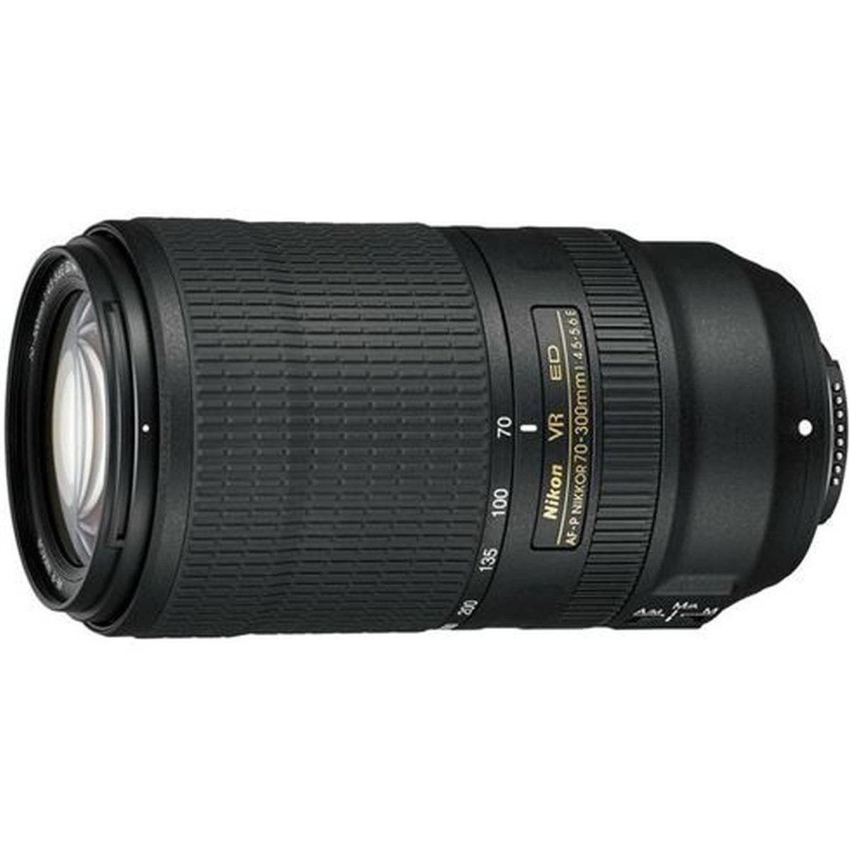 Nikon 70-300mm Af-P F4.5-6.3g Ed Vr - Obiettivo full frame-Garanzia NITAL 4 anni