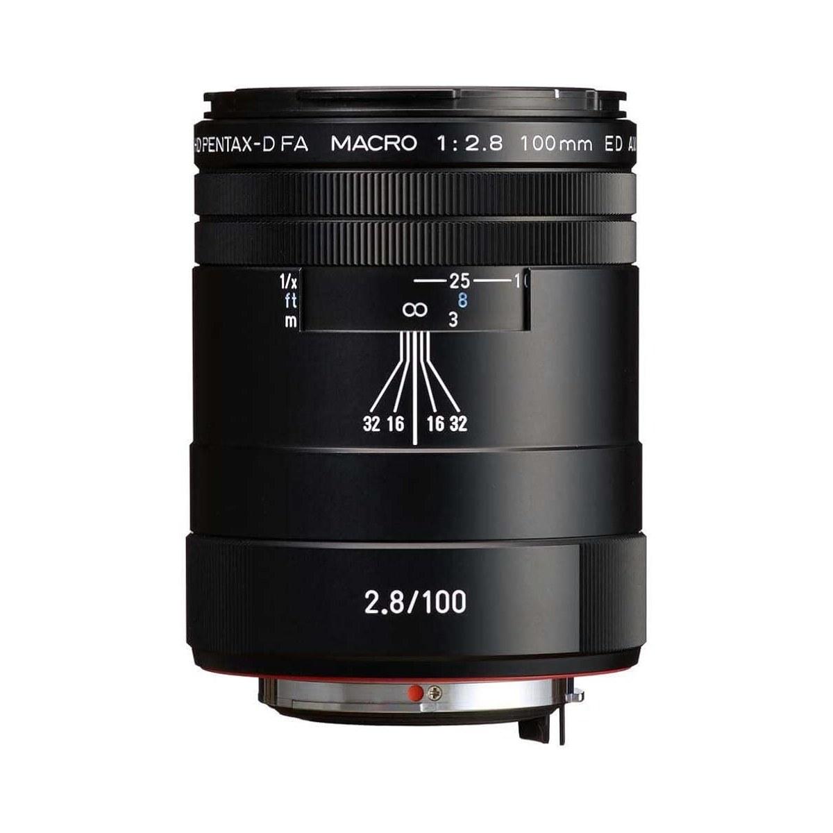 PENTAX HD DFA 100 Macro f2,8 ED AW (Black)- Obiettivo Full Frame