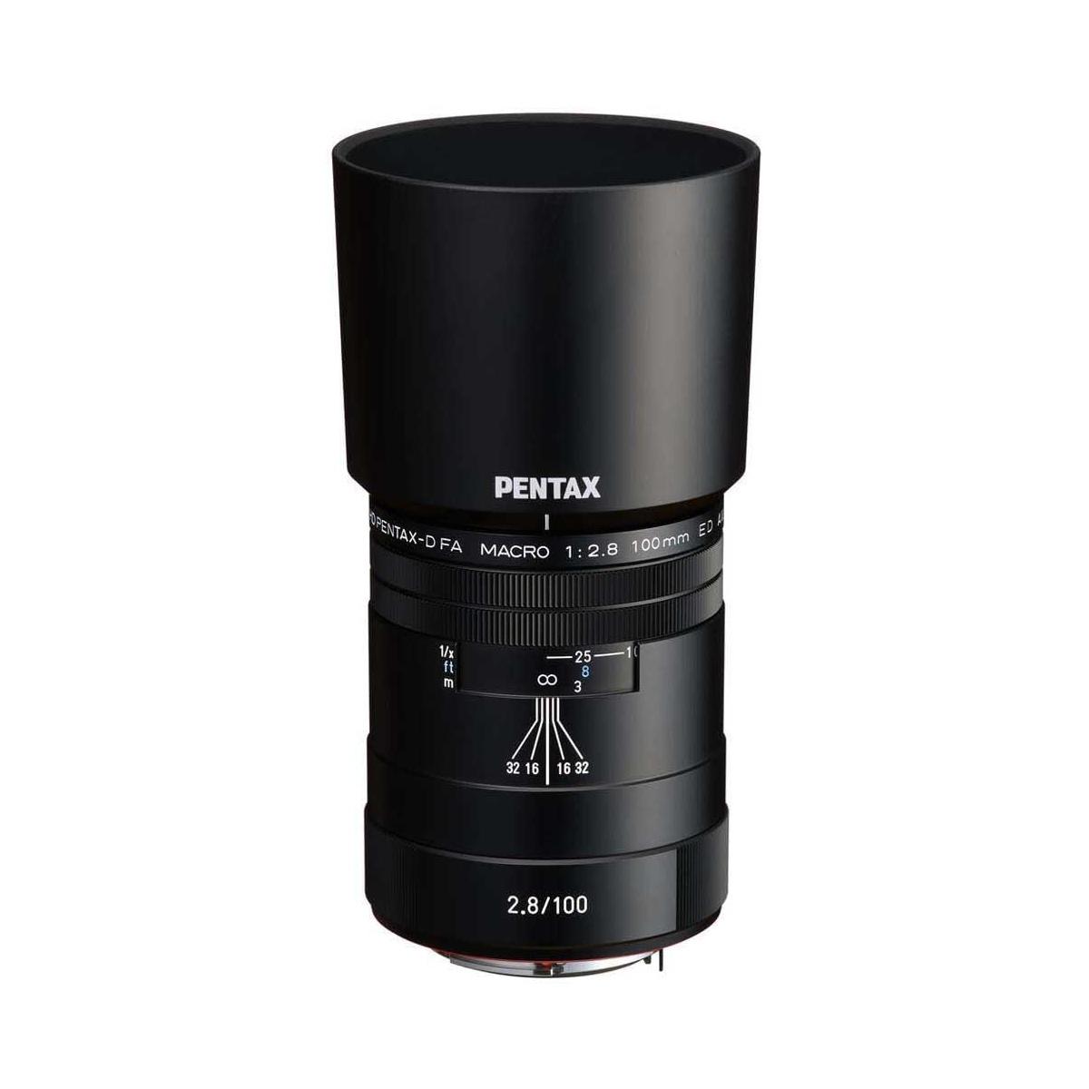 PENTAX HD DFA 100 Macro f2,8 ED AW (Black)- Obiettivo Full Frame