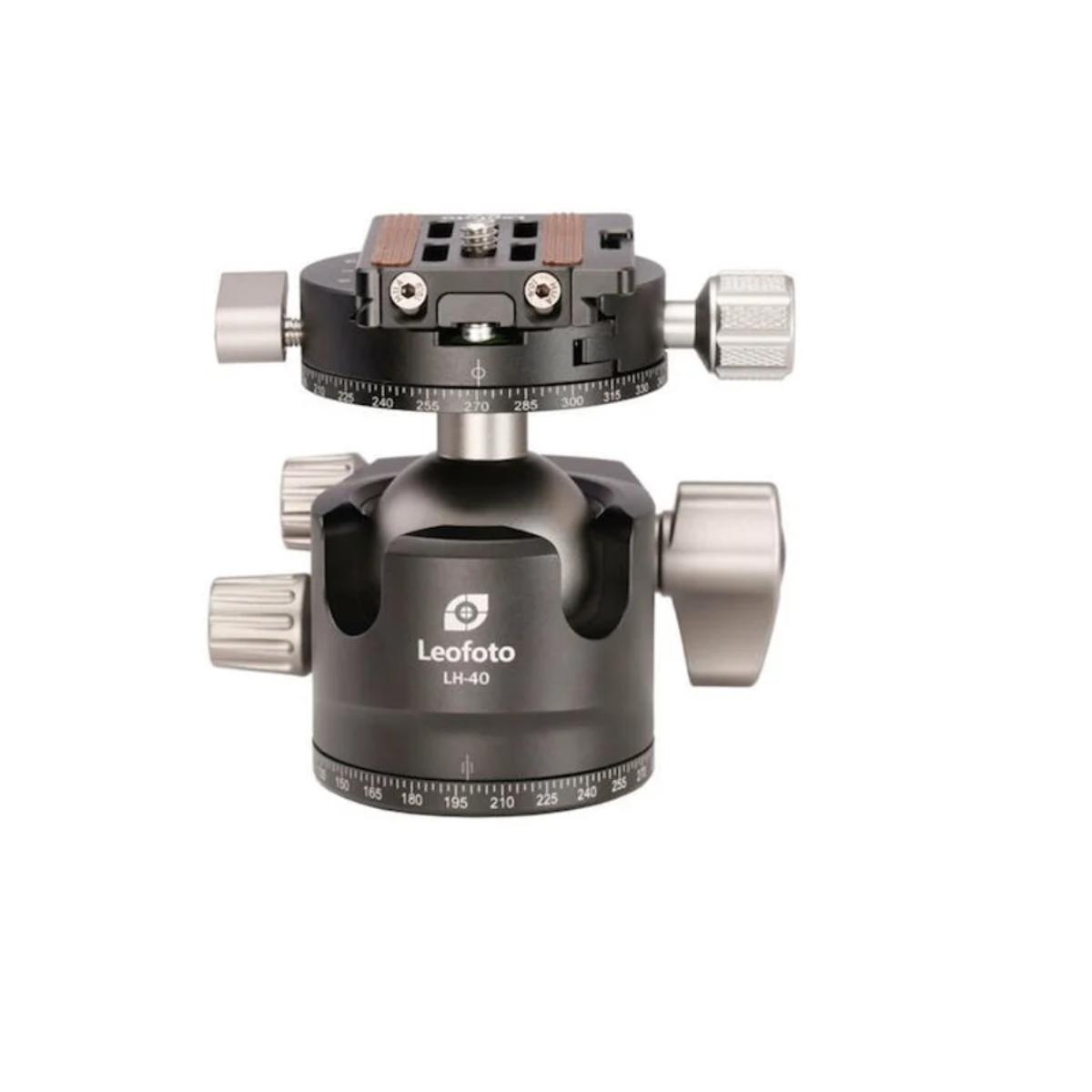 Leofoto Testa LH-40R+NP-60-Garanzia 10 Anni