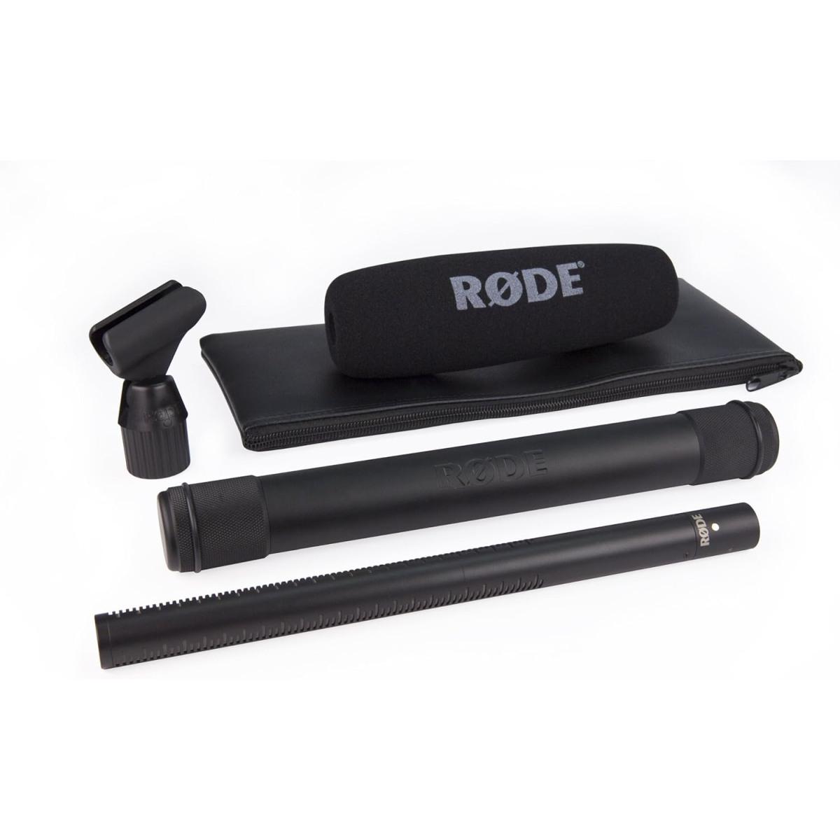 RØDE NTG3 Microfono a Condensatore Supercardioide di Precisione Nero RF-Bias per Registrazione in Location, Foley e Voice Overs