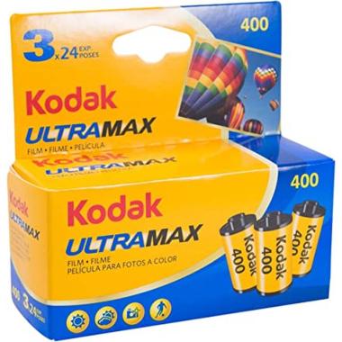 Pellicola Kodak Ultramax 24pos 400 Asa Tripack - Pellicole istantanee