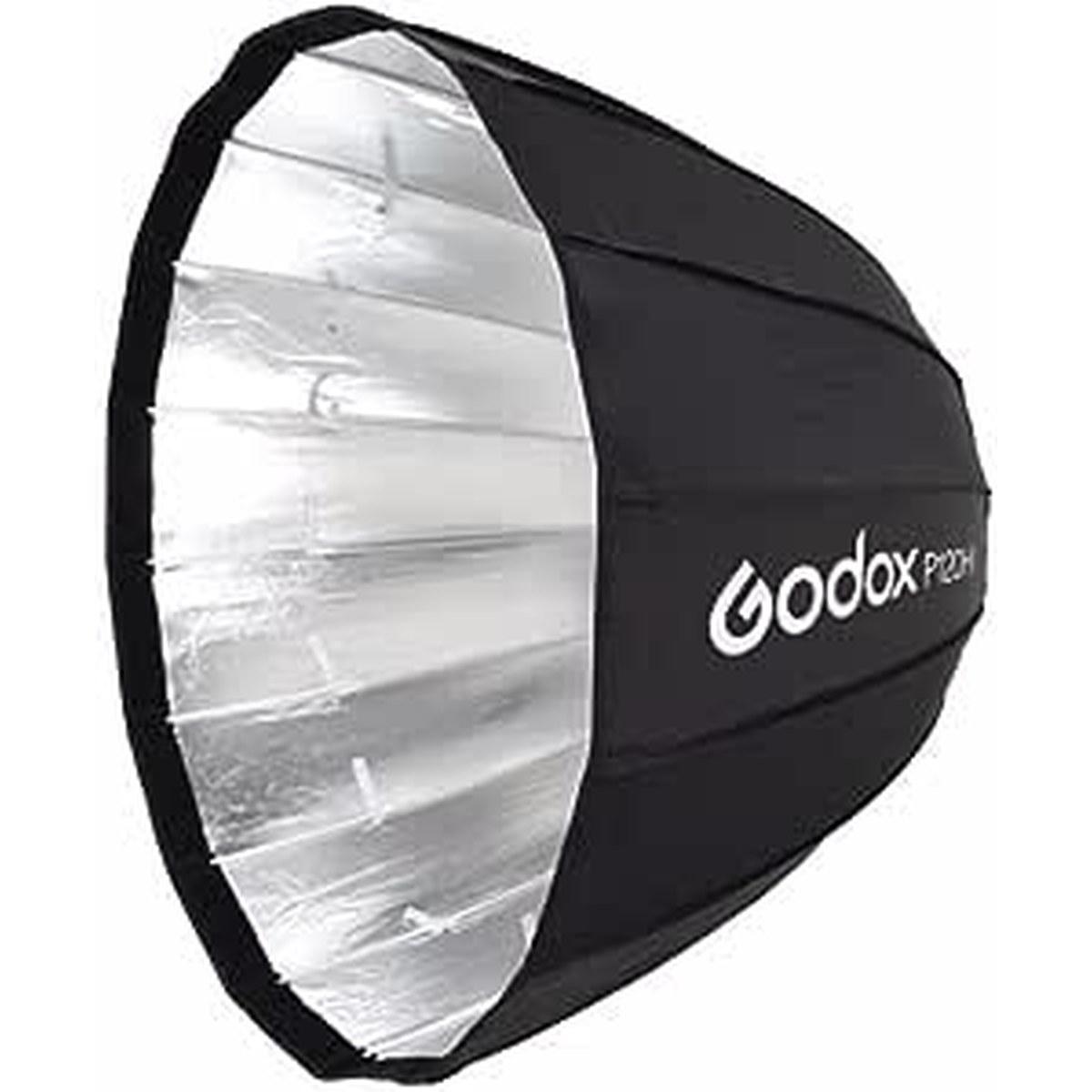 Godox soft box parabolico d. 120cm profondita 74,24 cm+ anello bowens