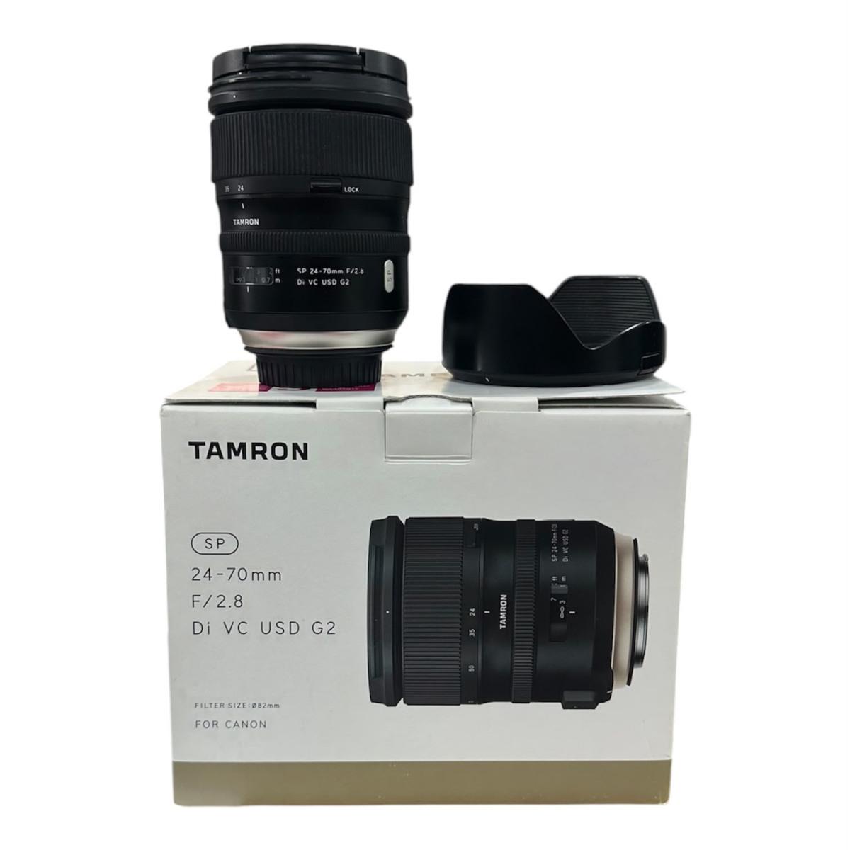 Usato Tamron 24-70mm F/2.8 Di VC USD G2 Per Canon- Obiettivi