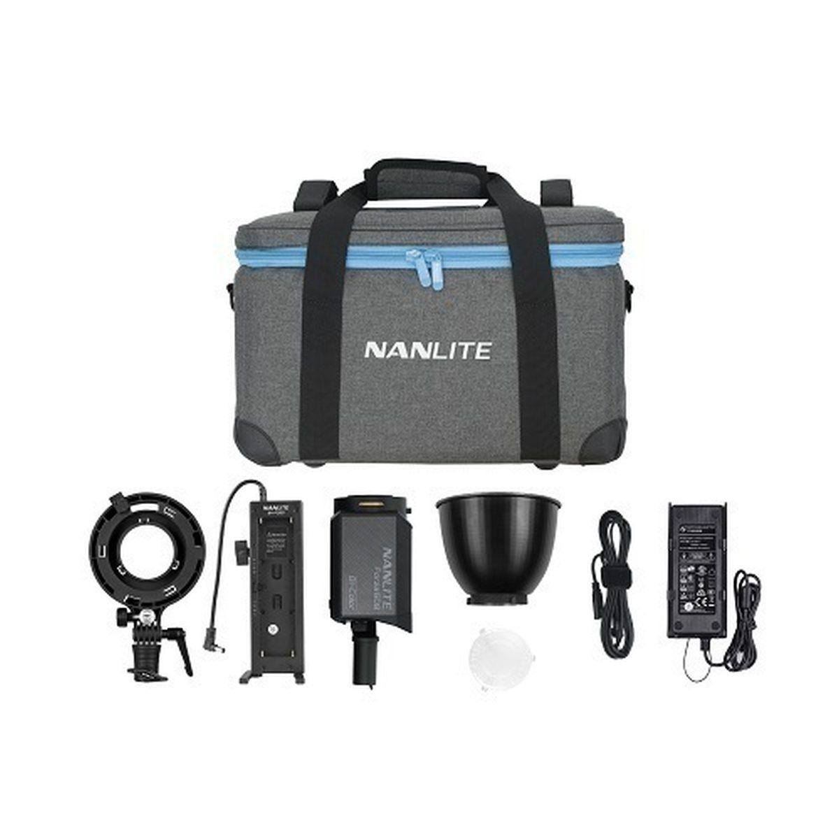 Illuminatore NANLITE LUCE LED FORZA 60B II LUCE BI-COLOR NUOVA VERSIONE