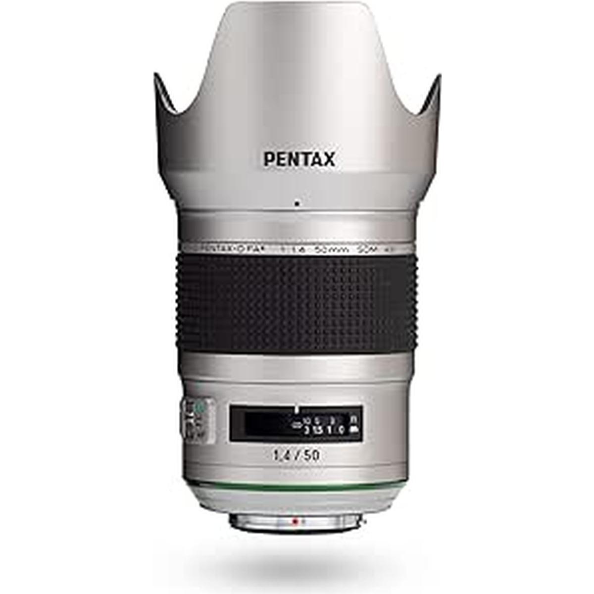 HD PENTAX-D FA 50mmF1.4 SDM AW Silver Edition- Obiettivo Full Frame
