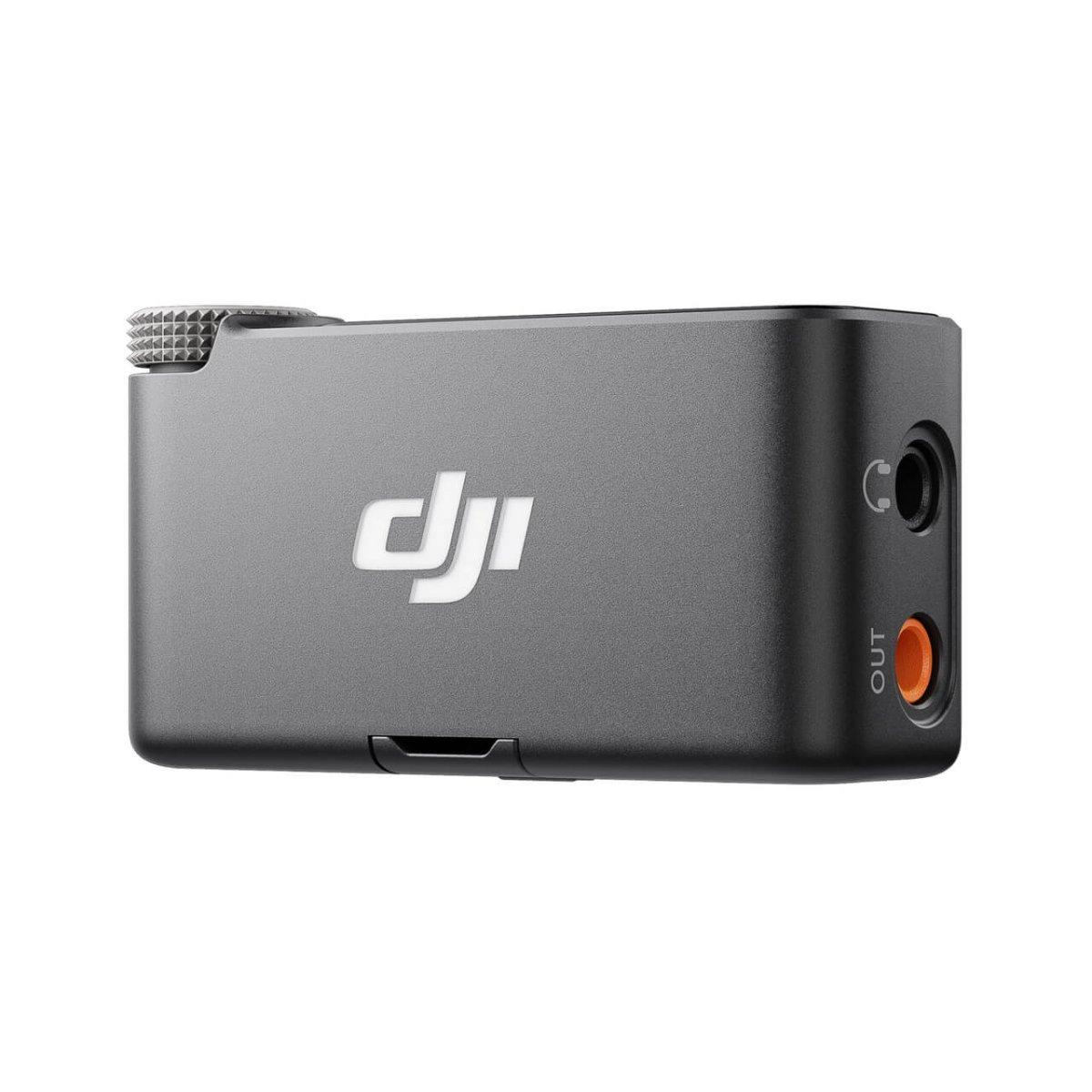 DJI Mic 2 (2 TX + 1 RX + Charging Case) - Microfono Wireless Compatto DJI Garanzia Nital 2 Anni
