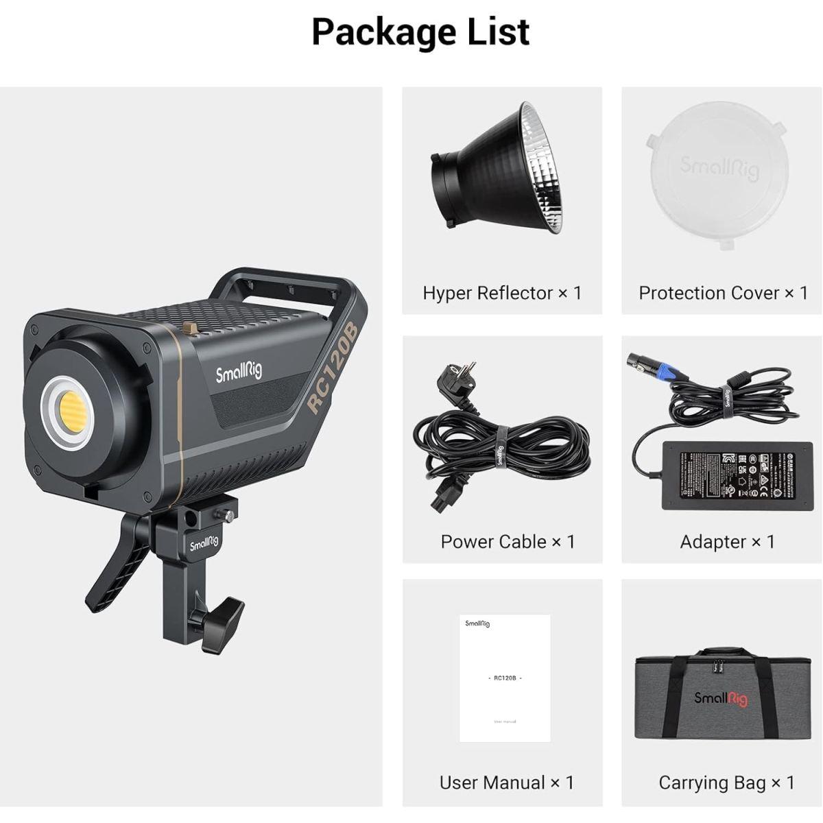 Illuminatore smallrig sr 3615 rc 120b