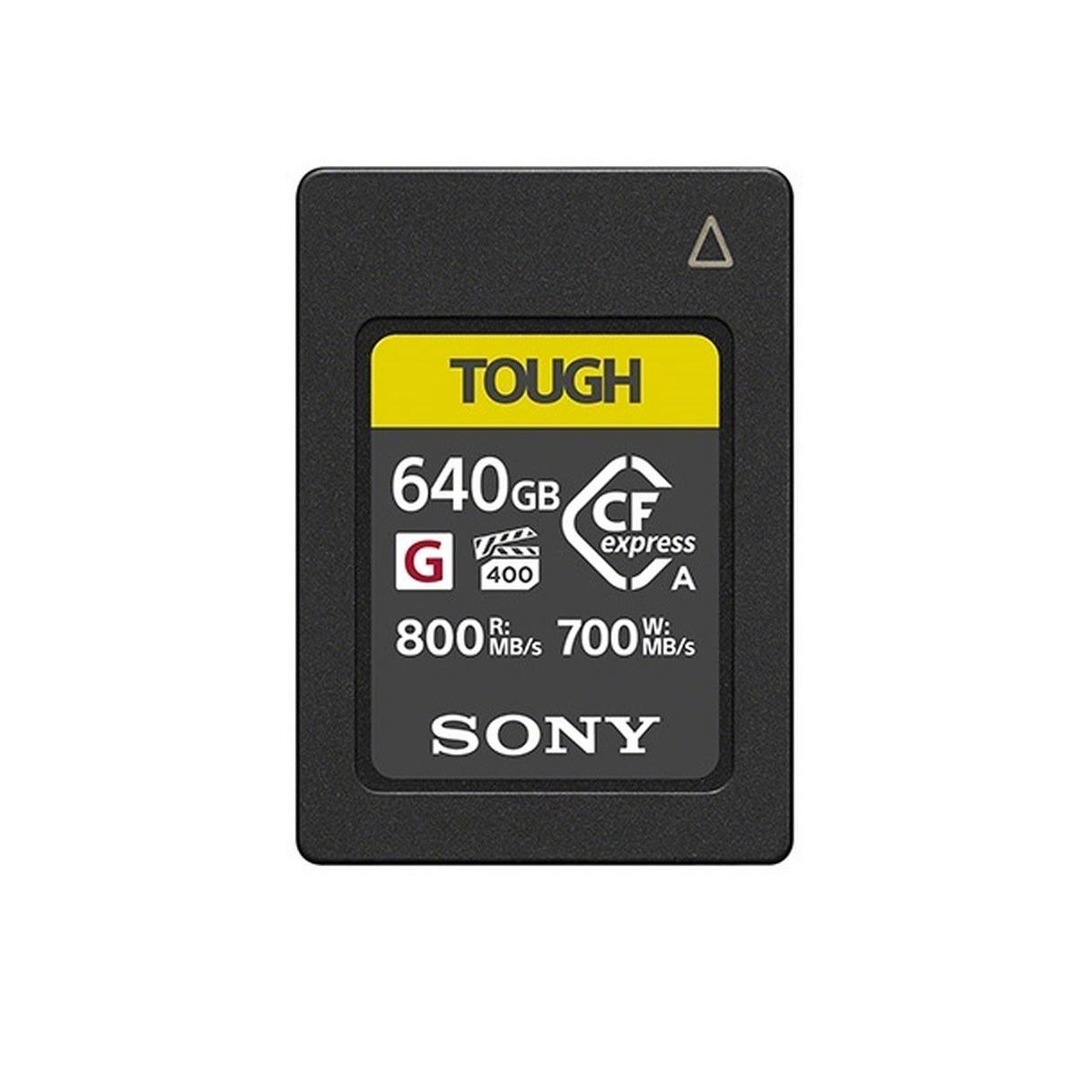 Sony cf express 640gb type a tough serie cea-g 800mbs/700mbs