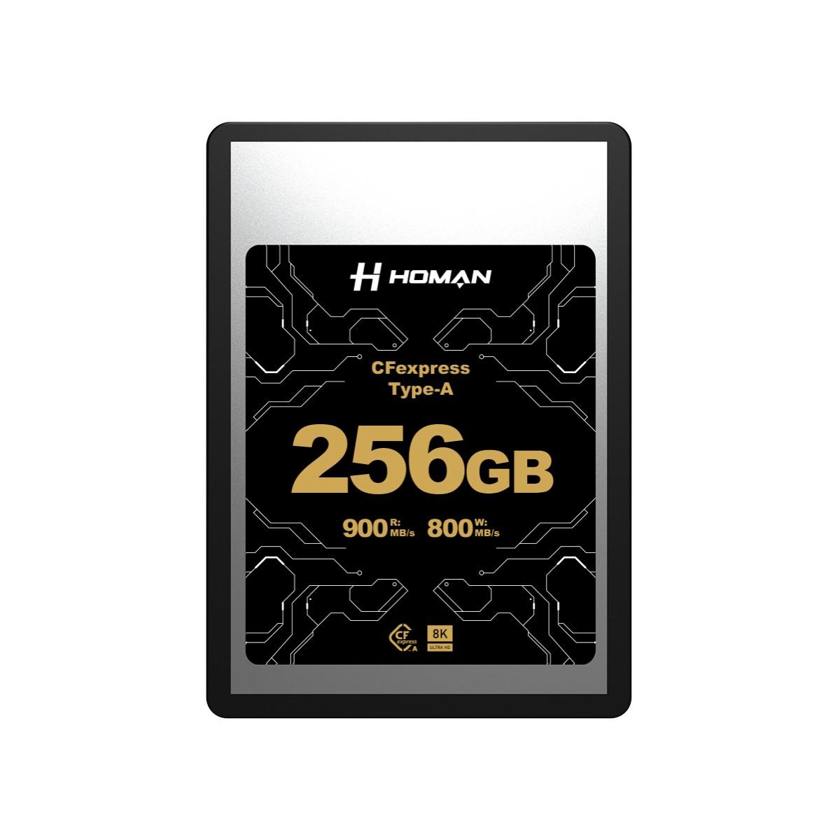 HOMAN CFexpress Card Type A 256GB read 800mb/s write 700 mb/s