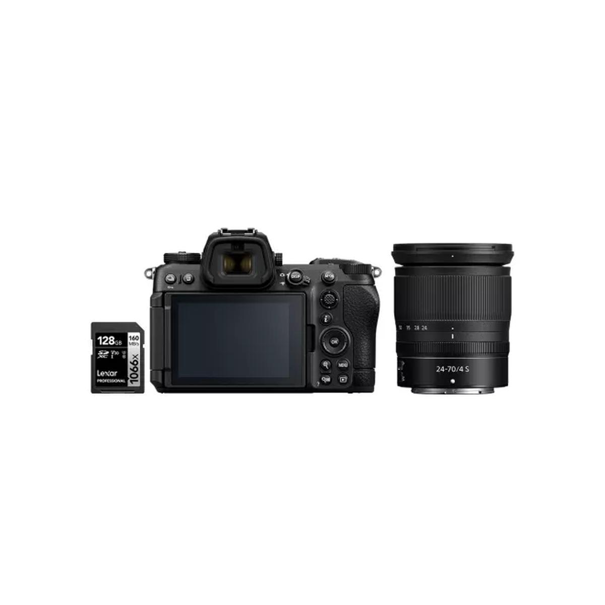 Nikon Z6 III + Z 24-70 f/4 S + SDXC 128GB - Fotocamera Mirrorless Full frame - Garanzia ufficiale NITAL 4 anni