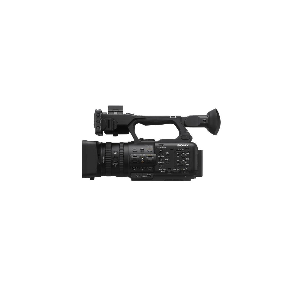 Sony HXRNX800B.CEC<br />Telecamera 4K HDR con zoom ottico 20x, riconoscimento AR del soggetto basato su AI, inquadratura automatica e Wi-Fi 2,4 GHz / 5 GHz* integrato.