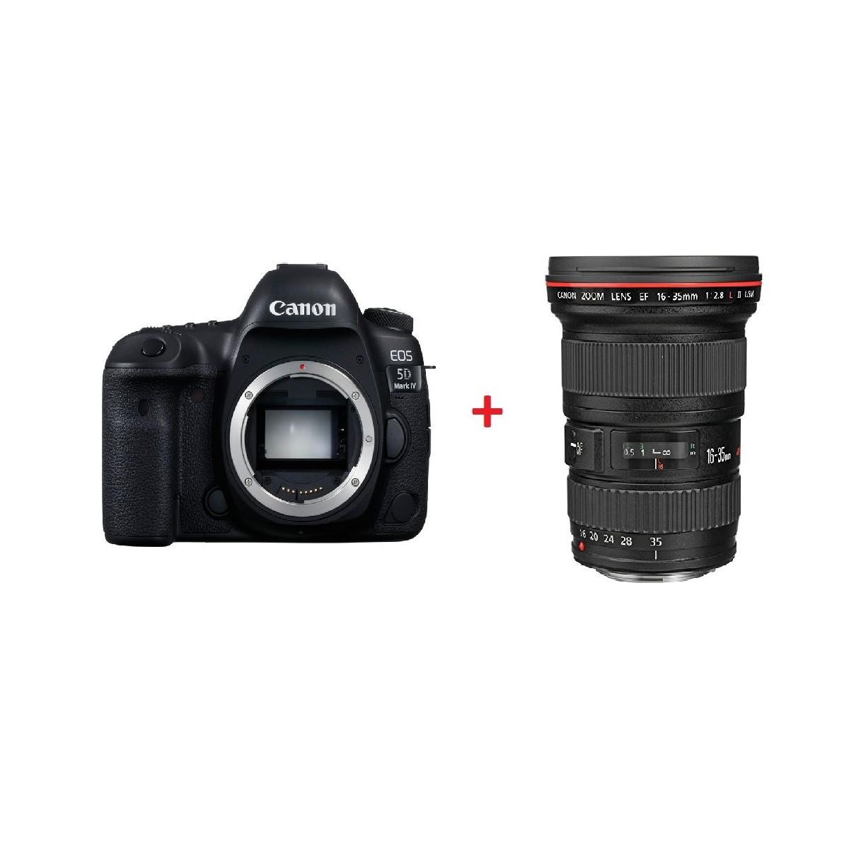 CANON Eos 5d Mark Iv Corpo EF 16-35 F.2,8- Garanzia CANON Italia