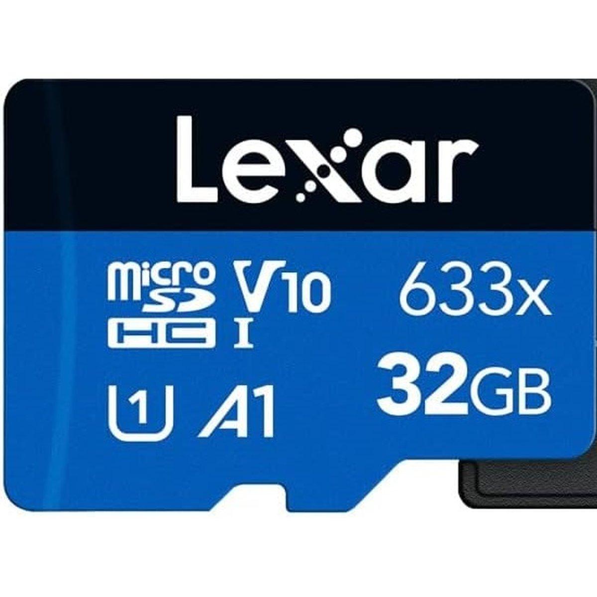 Card Lexar Micro Sd Hc 32gb V10 100MB/S CLASSE 10 A1