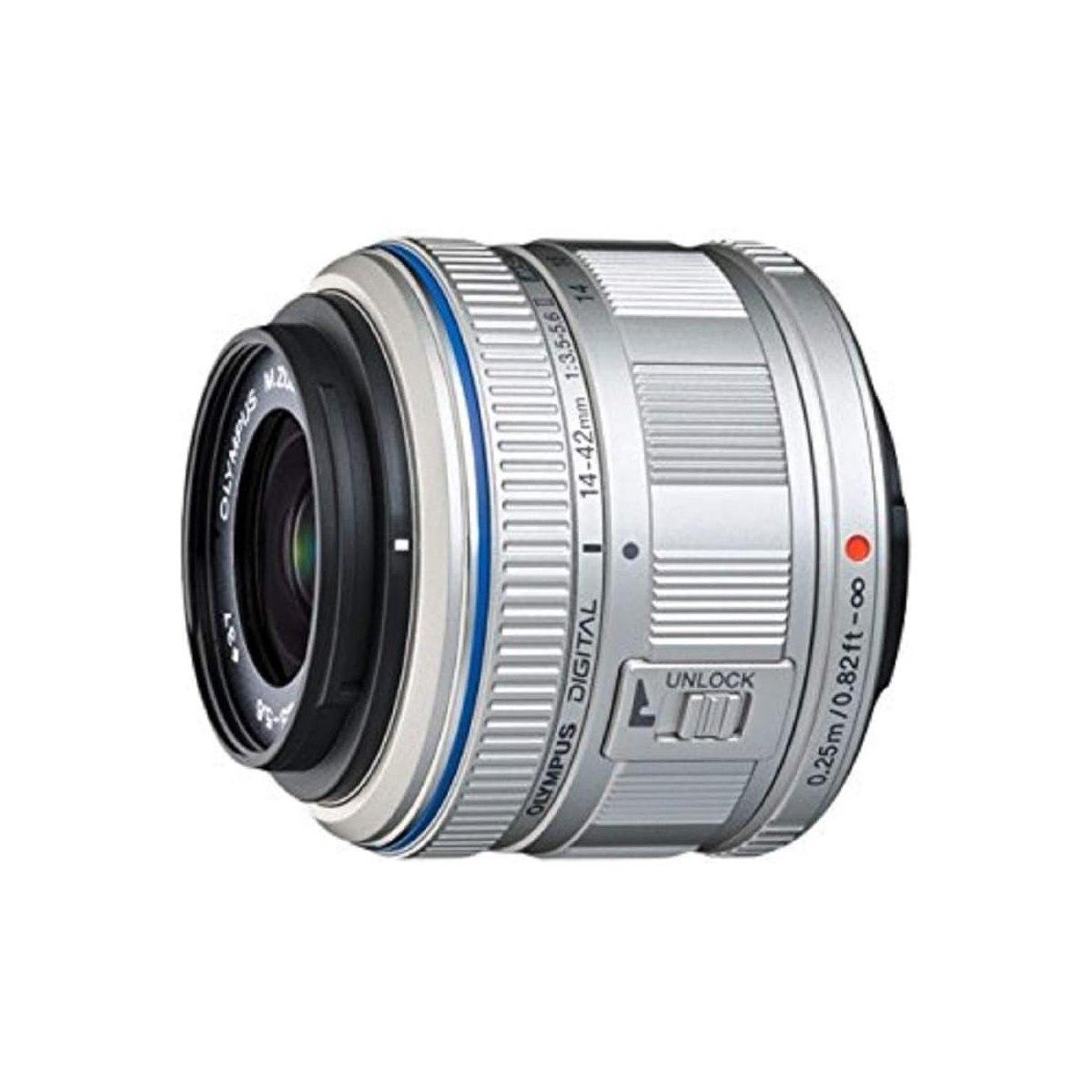 OM SYSTEM M.Zuiko Digital 14-42mm F3.5-5.6 II R / EZ-M1442 II R silver