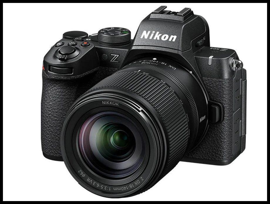 Nikon z50ii + 18-140 dx + sdxc 128gb