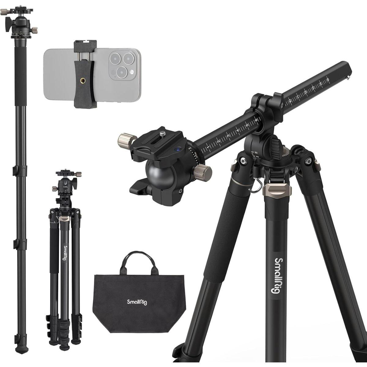 Treppiede SmallRig Lateral Center Column Tripod CT-200 - 4288 con borsa