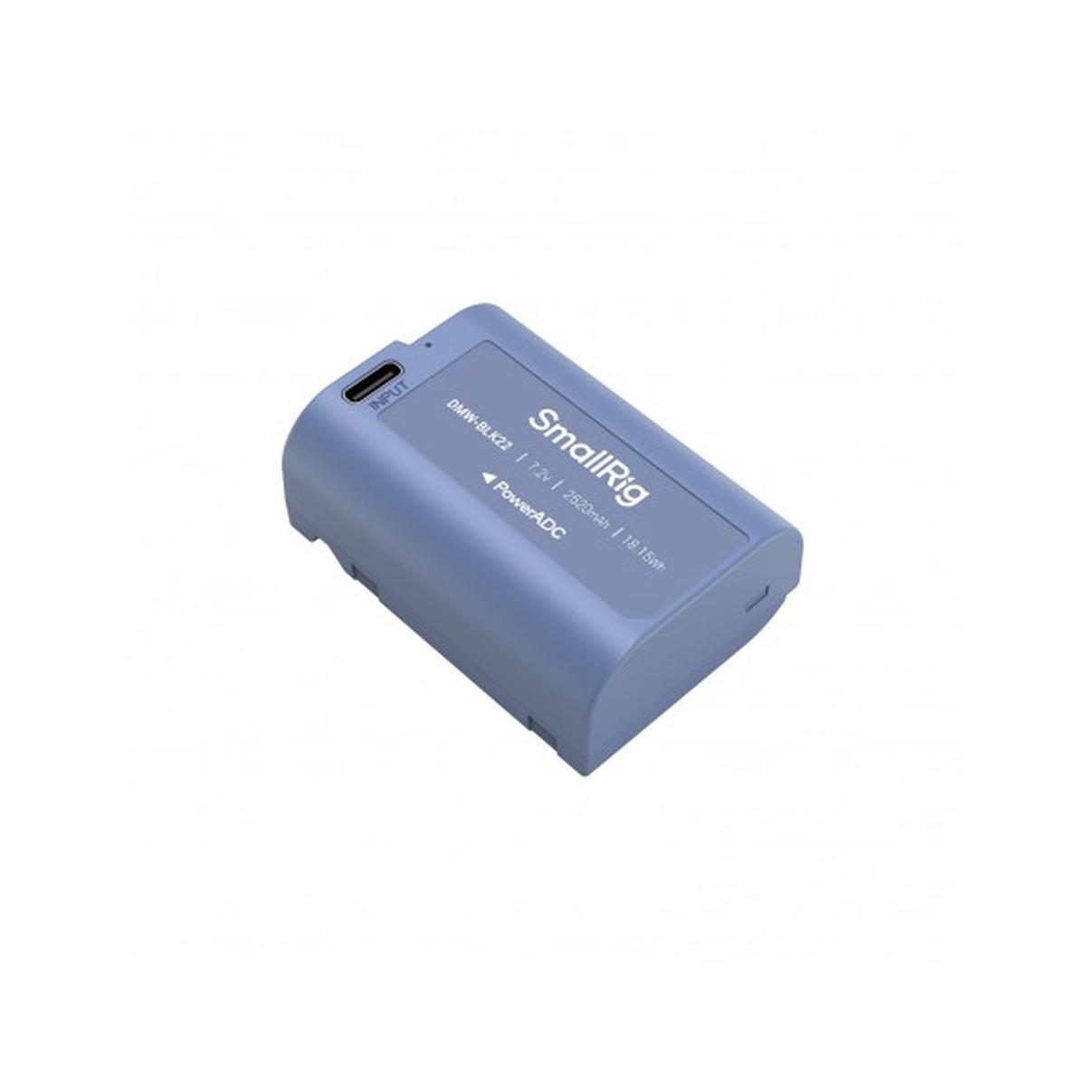 Smallrig batteria BLK22 con ricarica USB-C 4906