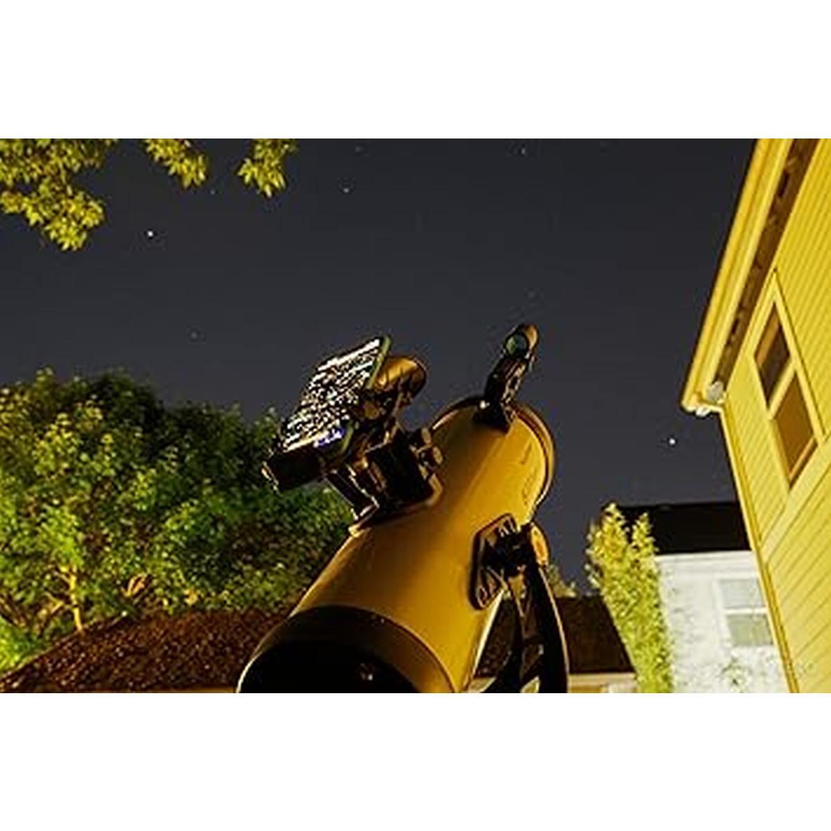 Telescopio Celestron rifrattore StarSense Explorer DX 102AZ con applicazione per smartphone, compatibile con iPhone/Android, grigio