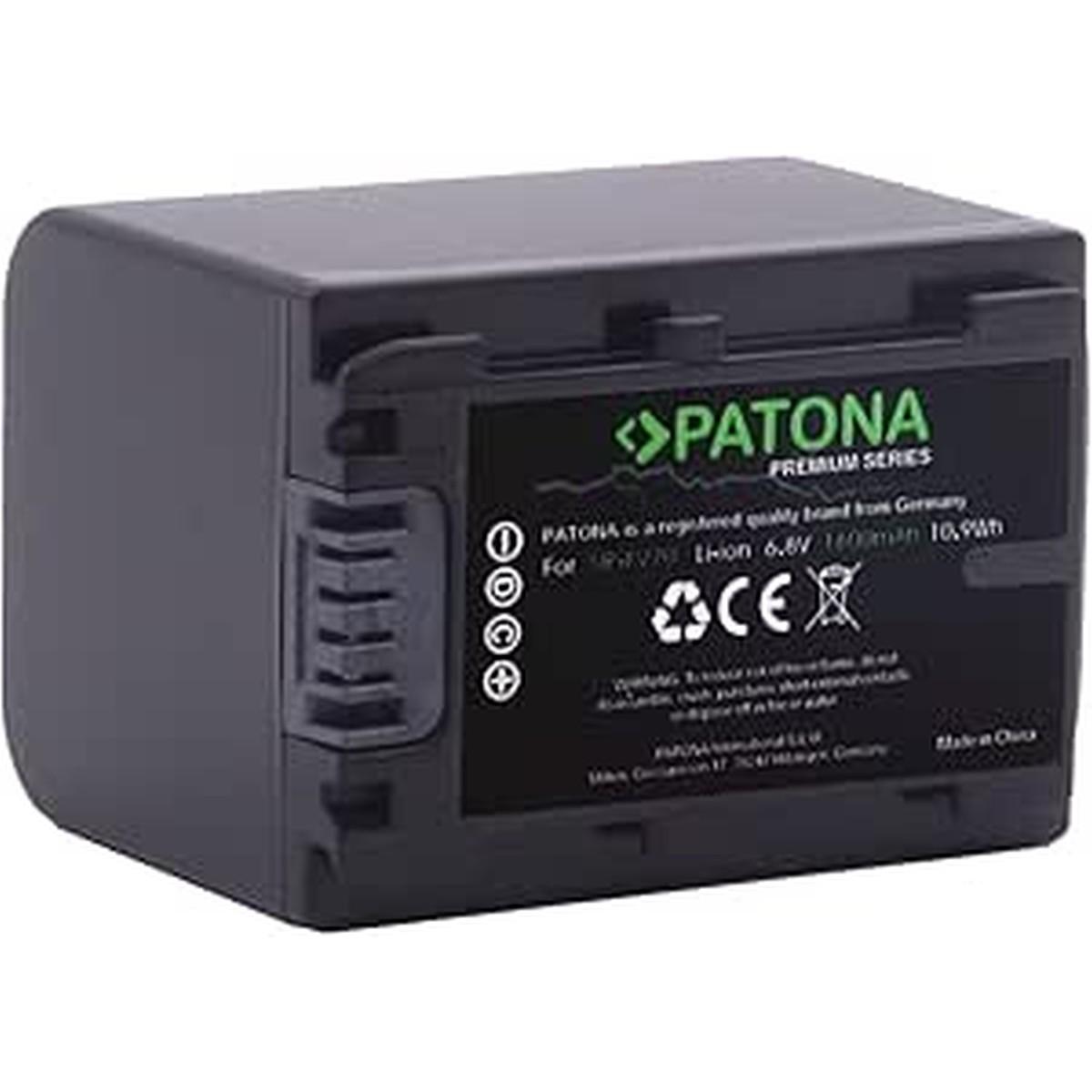 Batteria patona premium battery sony np-fv30 np-fv50 np-fv70 np-fv100 dcr sr21e