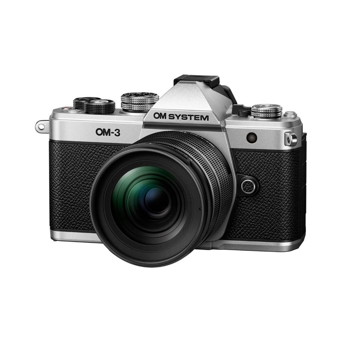 OM SYSTEM OM-3 body silver, M.Zuiko Digital ED 12-45mm F4.0 PRO