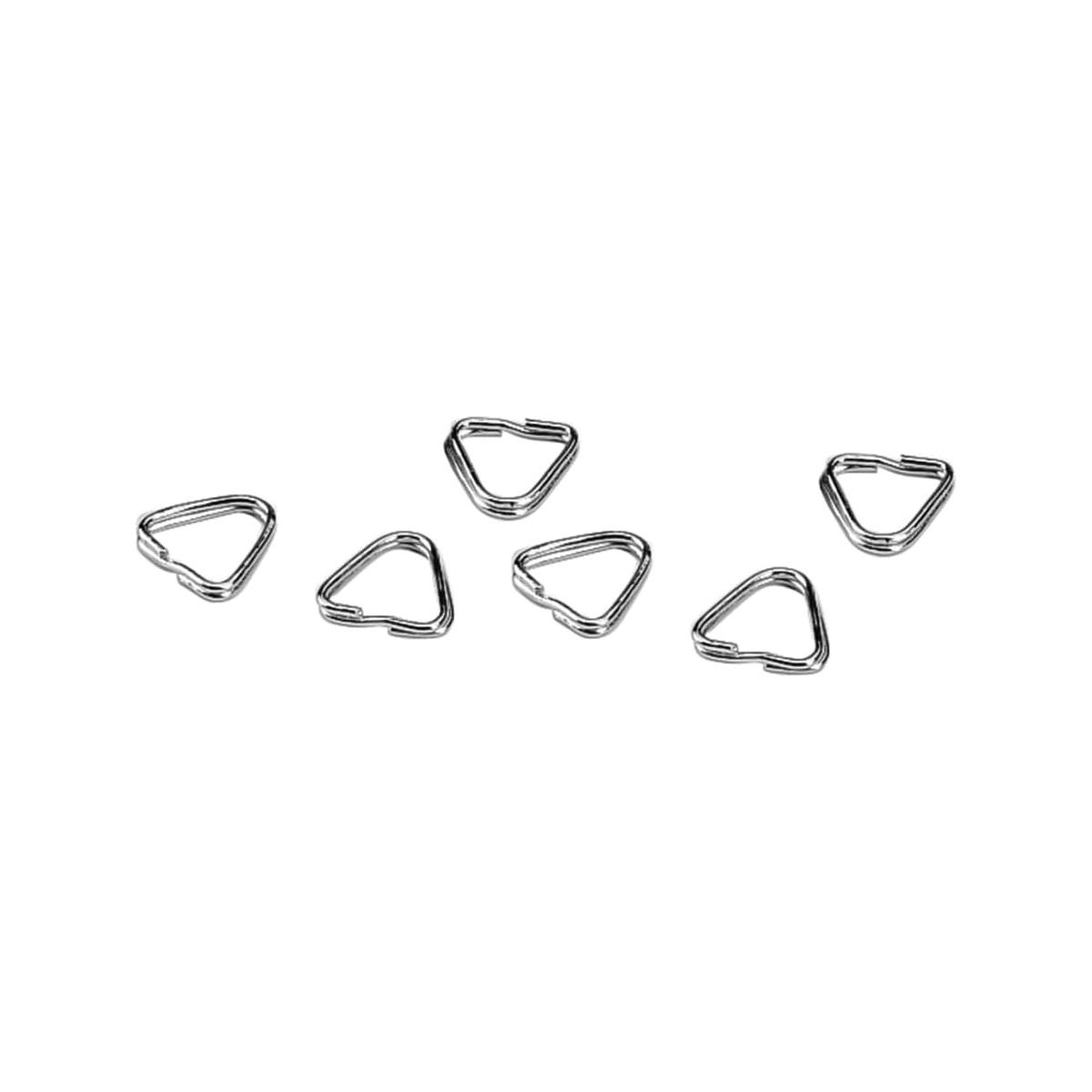 HAMA Set di 6 anellini triangolari