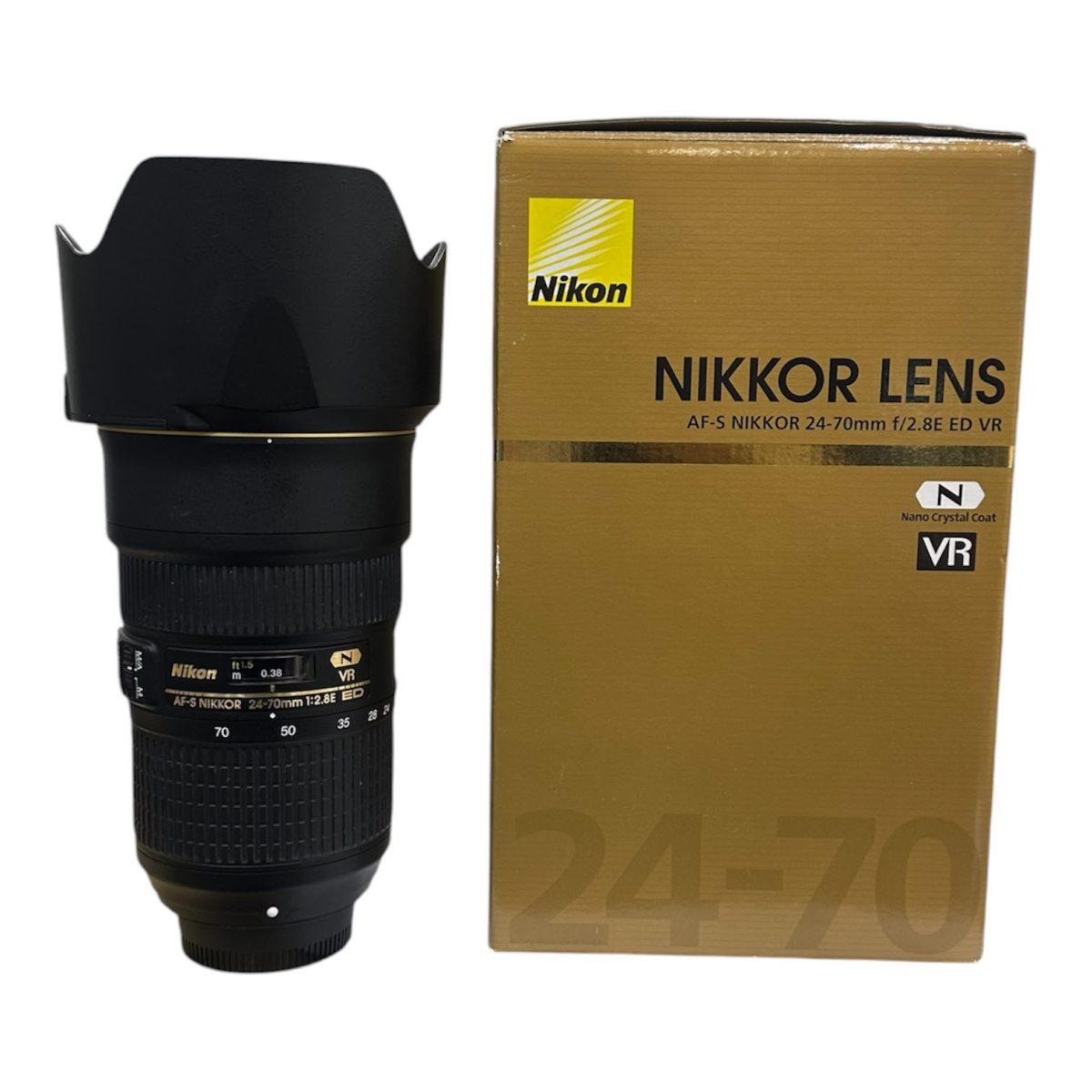 Usato Nikon 24-70mm F2,8 G ED VR matr.2023045