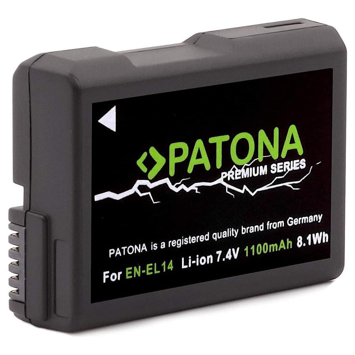 Batteria Patona per Nikon EN-EL14 Premium