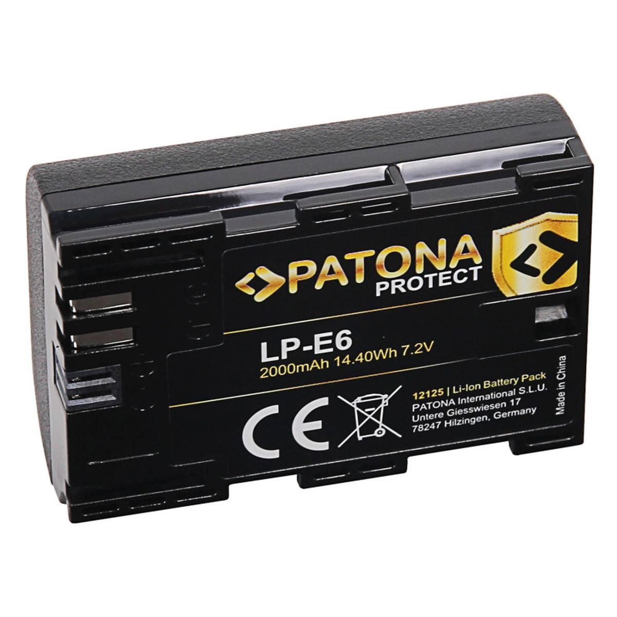 Batteria Patona Protect Per Canon LP-E6