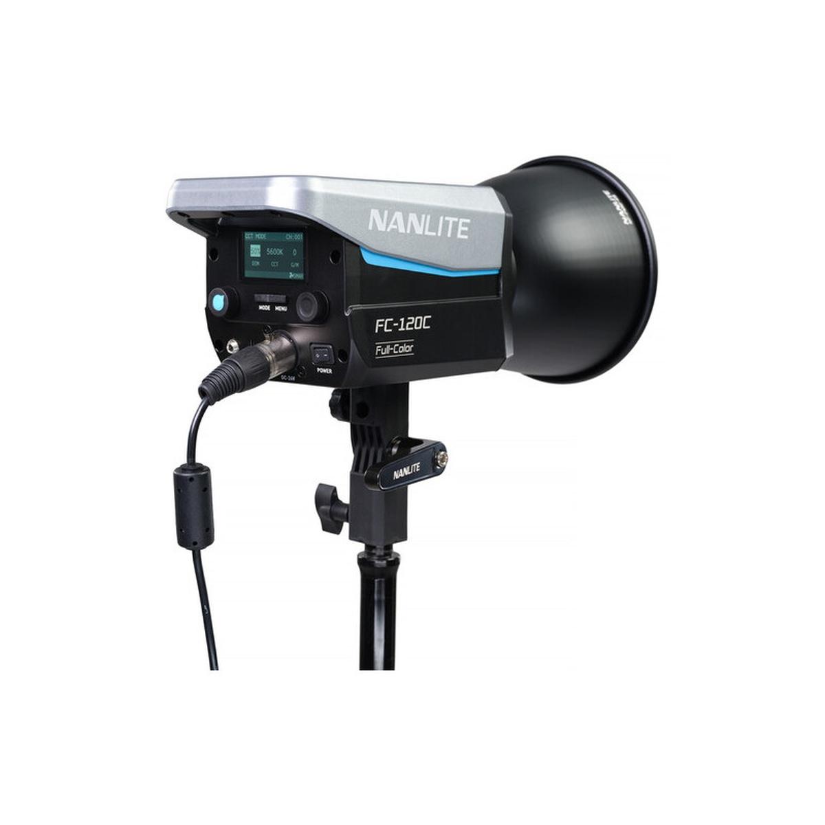 Illuminatore NANLITE FC-120C LED RGBW SPOT LIGHT