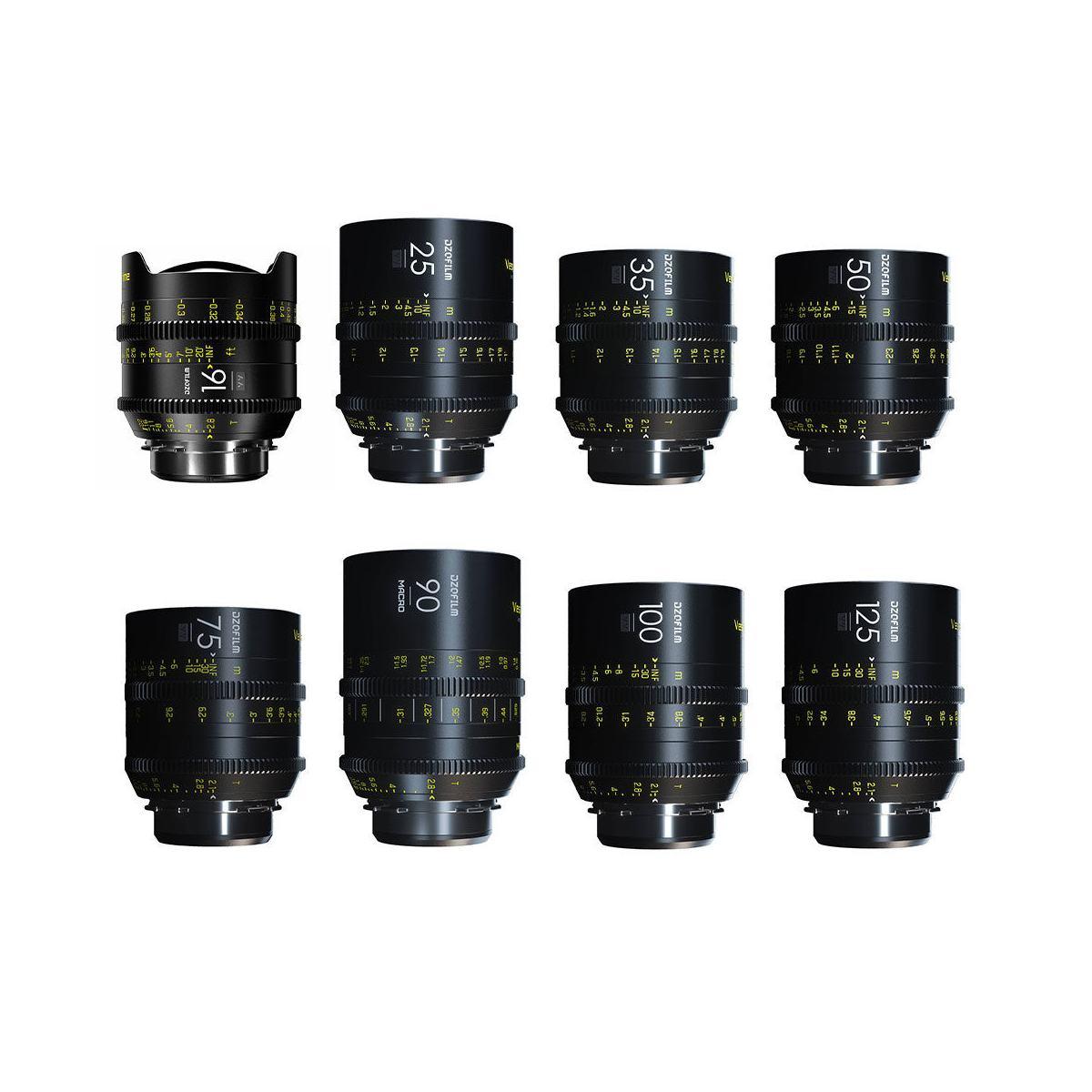 DZOFILM Vespid Kit with PL & EF mount_with case (16,25,35,50,75,100, 125,T2.1)