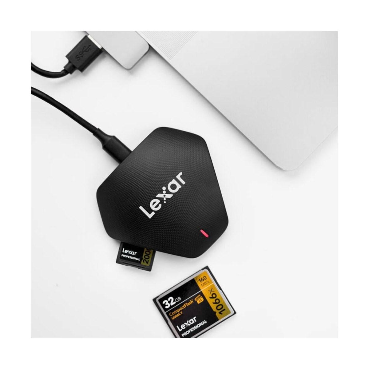 Lettore di card lexar rw500 reader 3-in-1 usb type 3.1-c