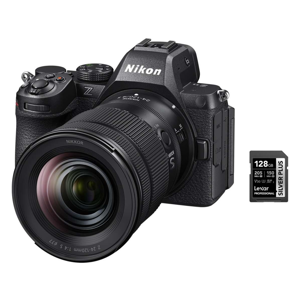 NIKON Z5II + Z 24-120 f/4 S + SDXC 128GB