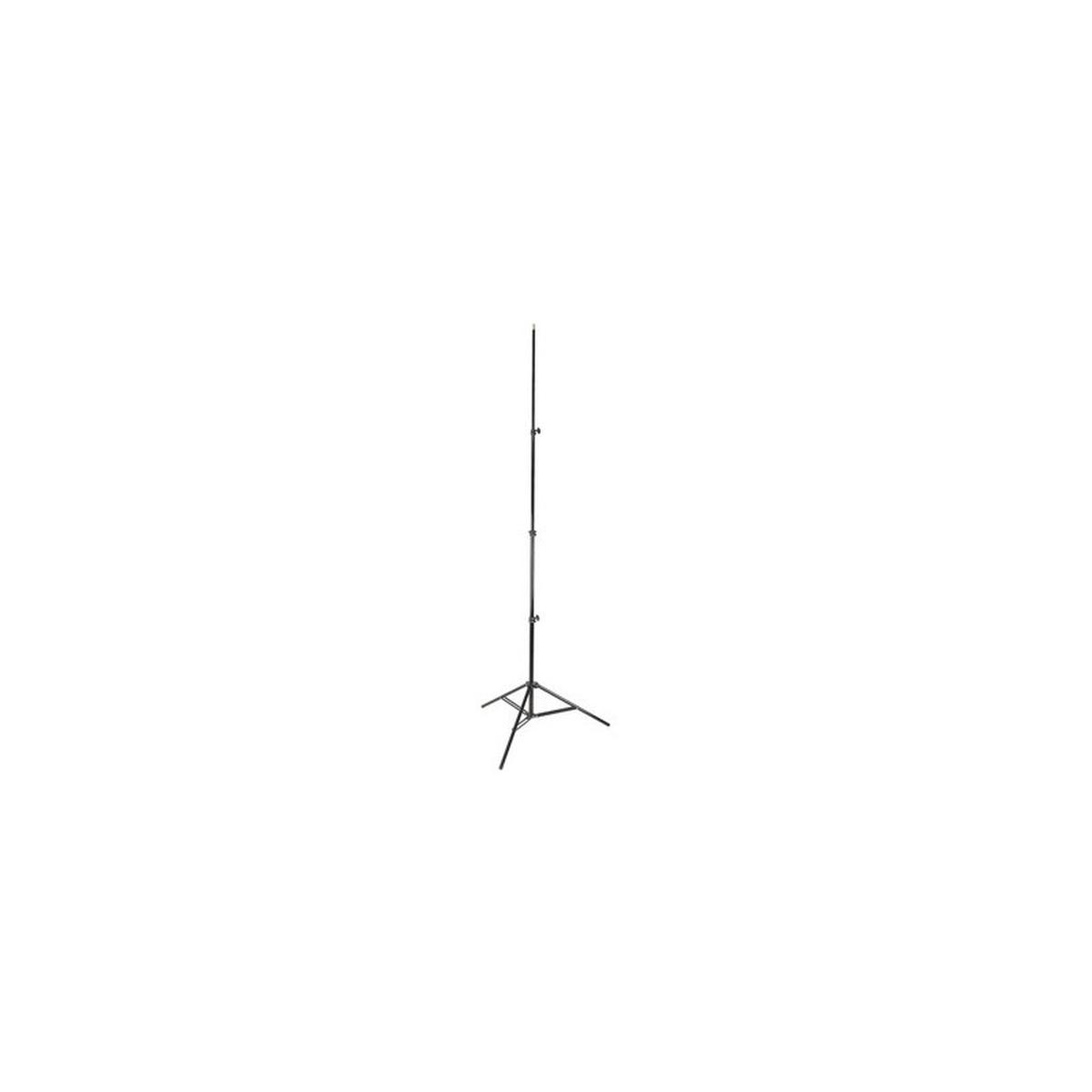 Stativo godox 240f light stand alu (diam 25,7-22,4-19-16 gambe 19, max h 240cm, chiuso 68cm, peso 1,3kg, carico 2kg)