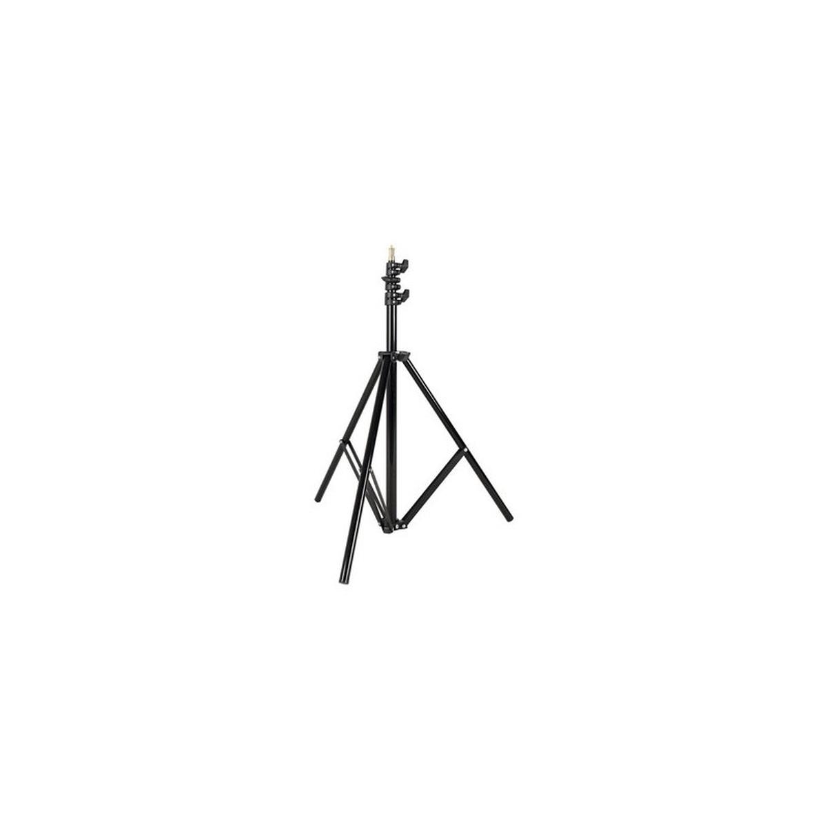 Stativo godox 240f light stand alu (diam 25,7-22,4-19-16 gambe 19, max h 240cm, chiuso 68cm, peso 1,3kg, carico 2kg)