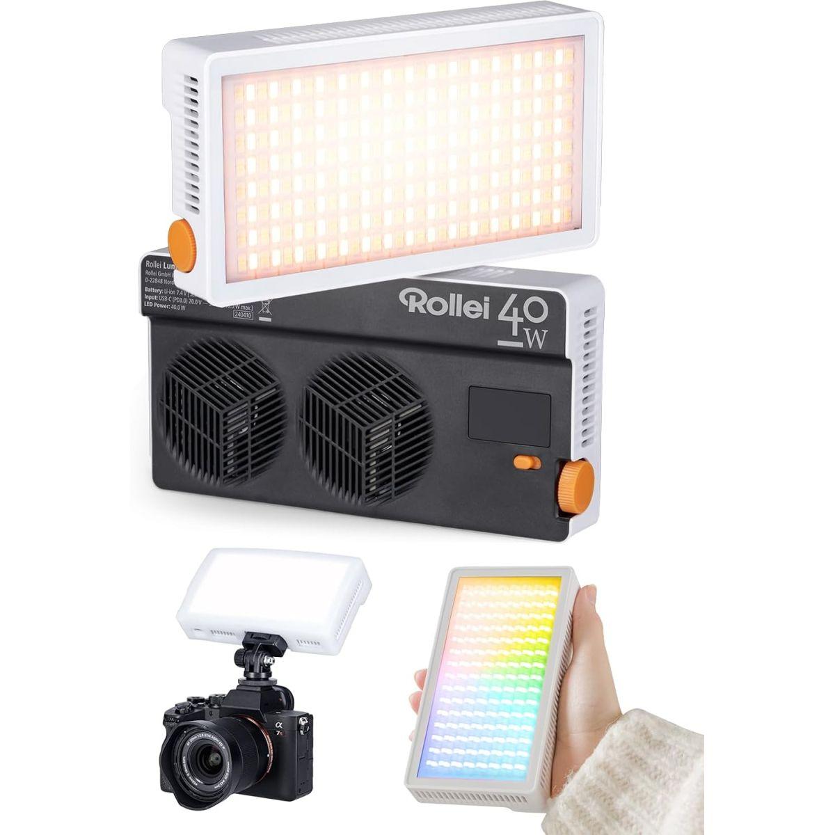 Illuminatore Rollei Led 40W RGB