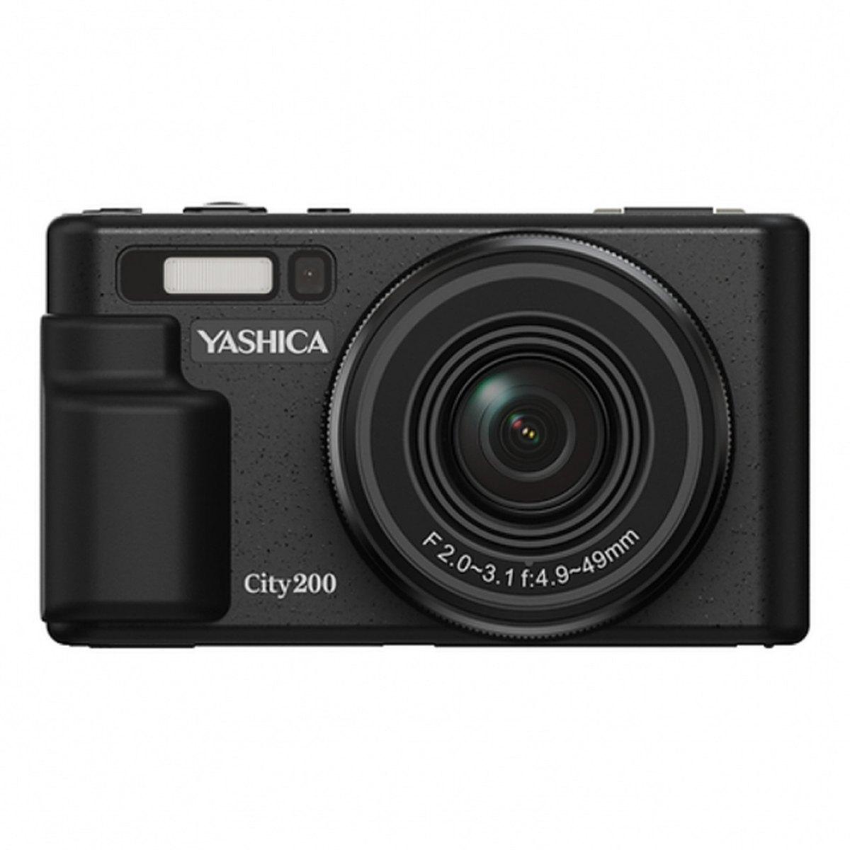 Yashica City 200 Black - Compatta Yashica - Garanzia Italia