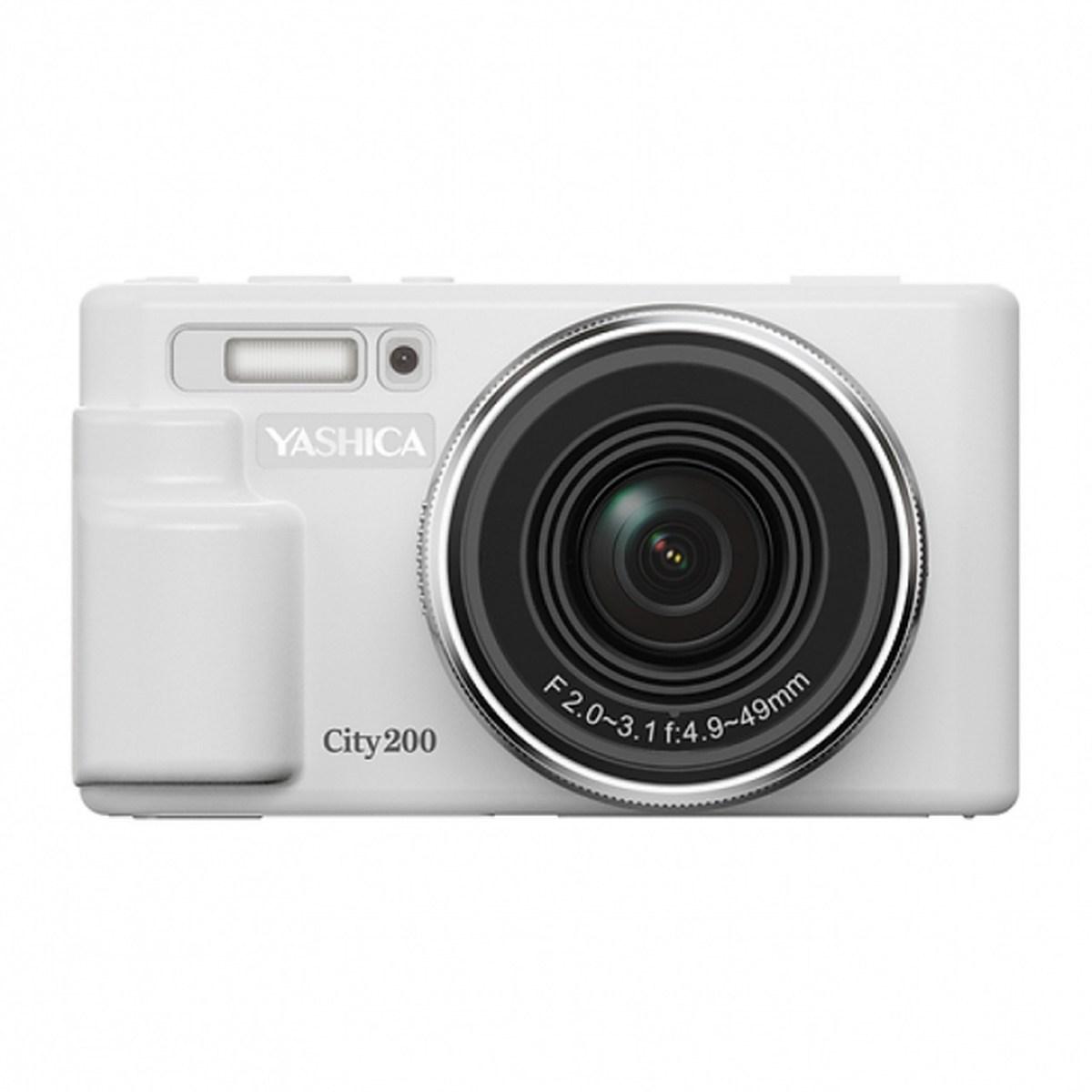 Yashica City 200 White - Compatta Yashica - Garanzia Italia