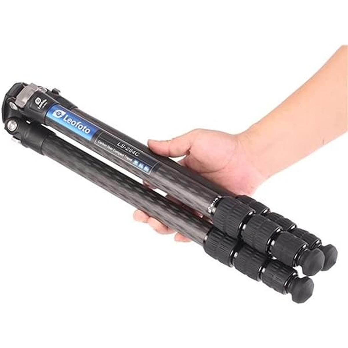 Leofoto Treppiedi in Carbonio LS-284C PRO+LH-30PCL+BORSA- Garanzia 10 Anni