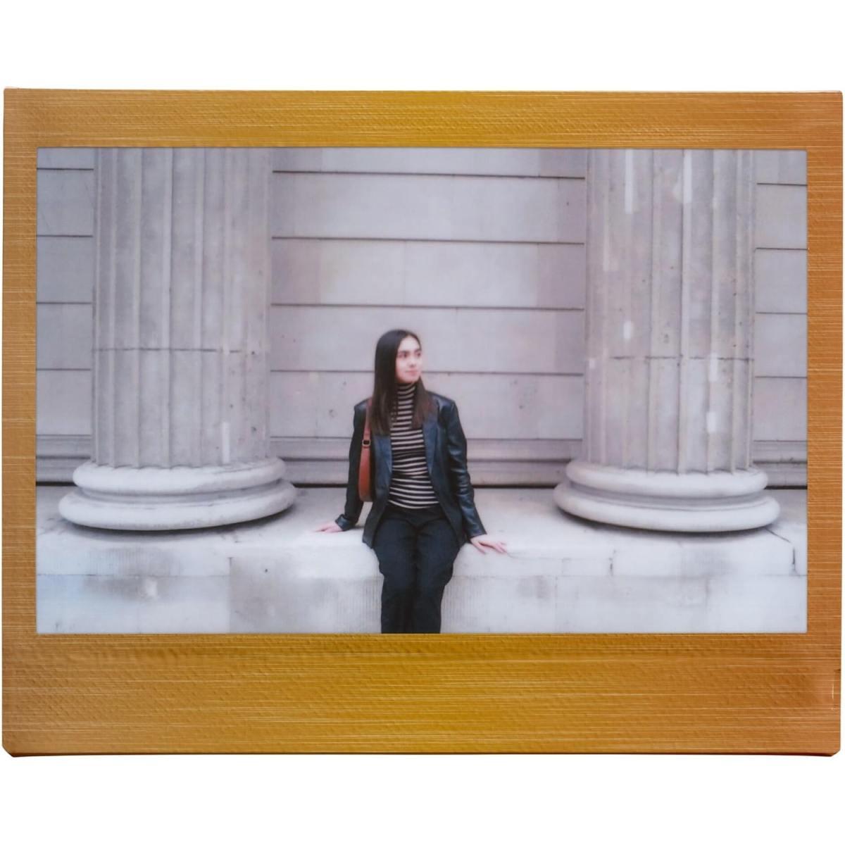 Pellicola Fujifilm Instax Wide Brushed Metal Border Confezione da 10 Foto - Pellicole istantanee