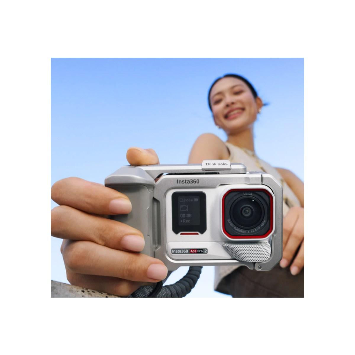 Insta360 ACE Pro 2 Arctic White Xplorer Bundle Silver - Action Camera