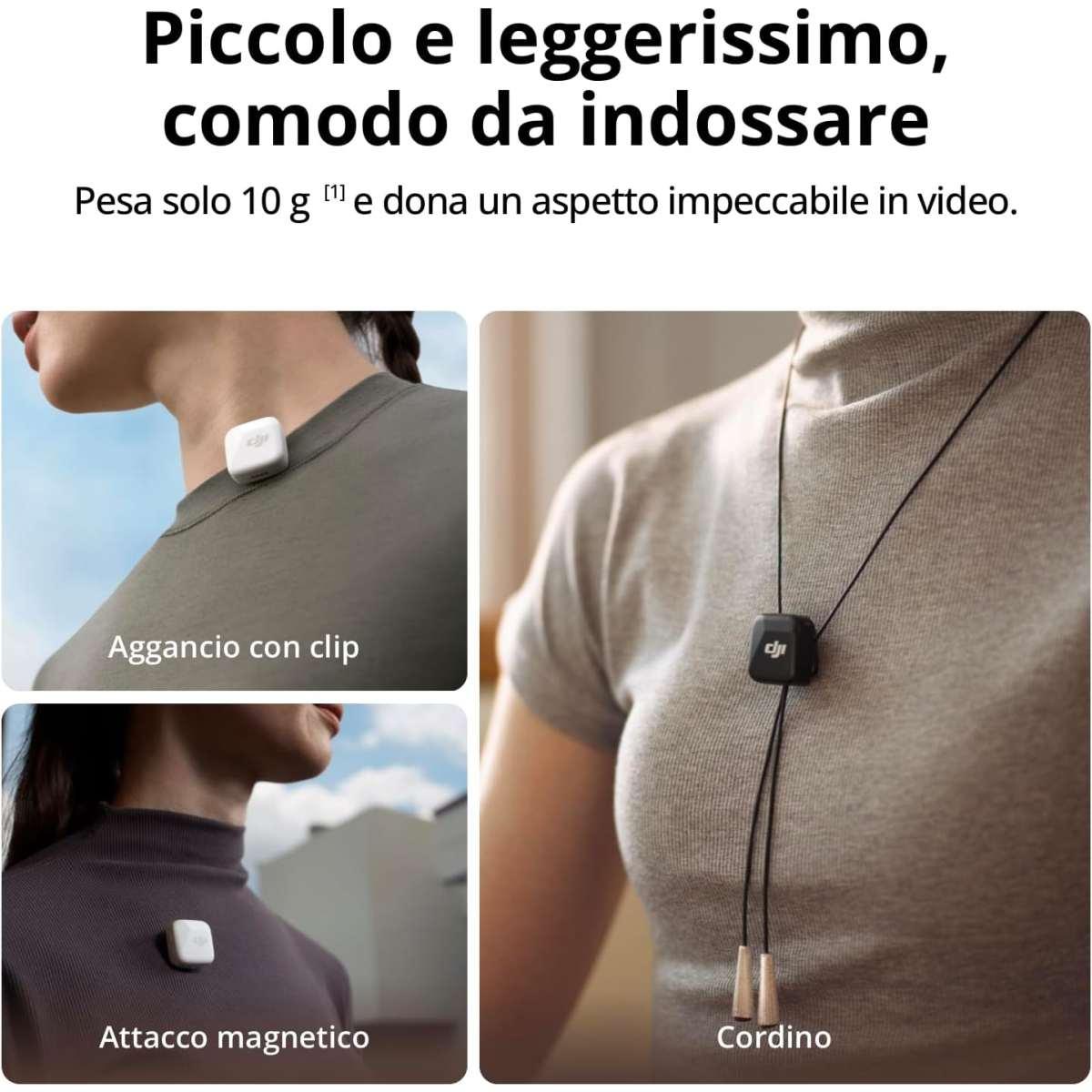 DJI Mic Mini - Microfono wireless (1 TX + 1 RX)