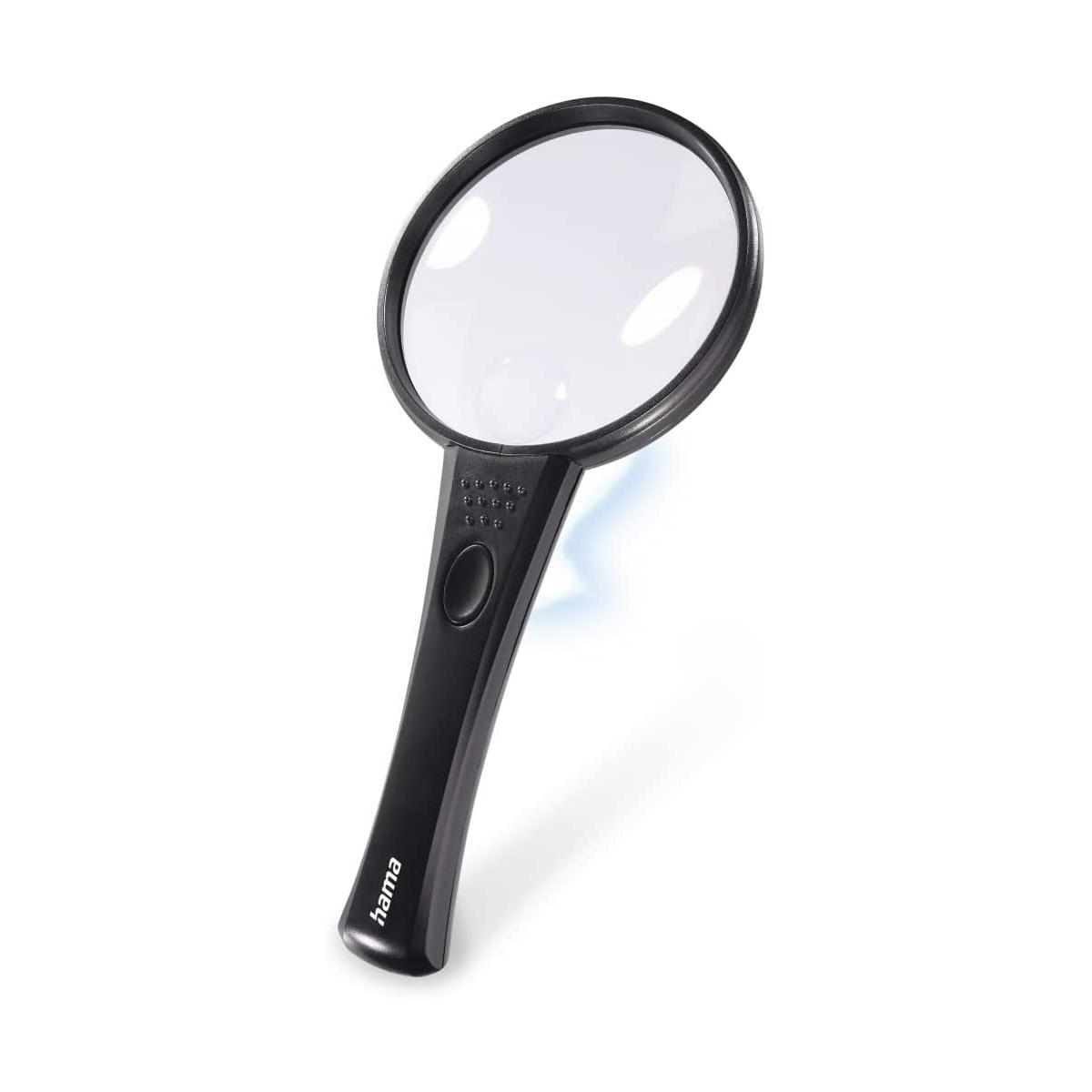 Hama Lente d'ingrandimento Magnific Basic 90 con Led
