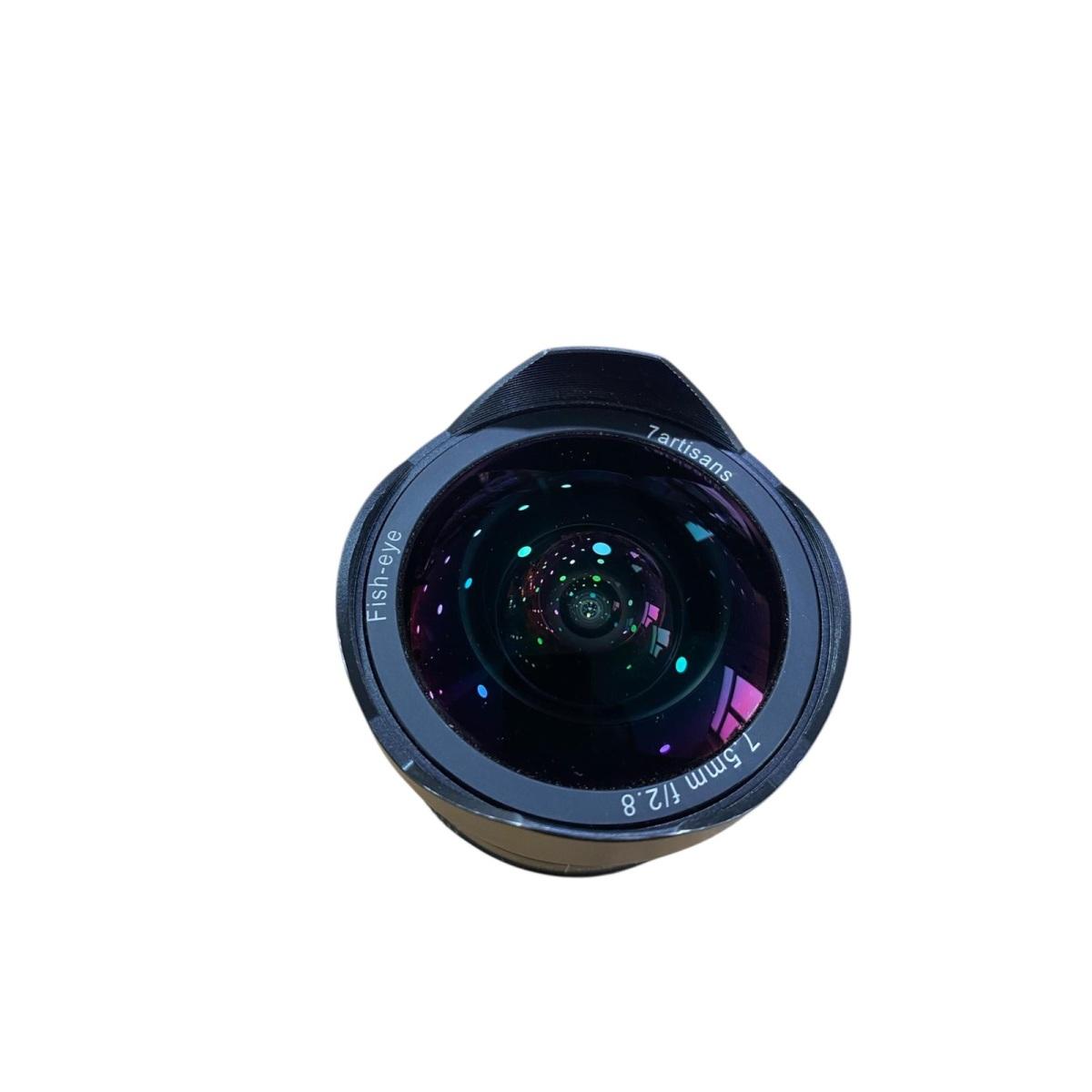 Usato 7ARTISAN 7,5mm f. 2,8 Fish-eye obbiettivo per Fujifilm x