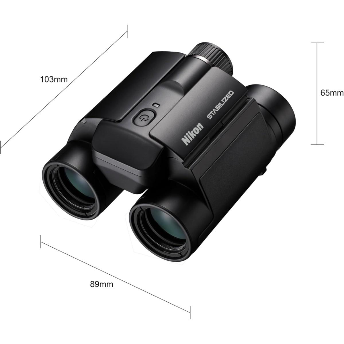 Nikon Binocolo STABILIZED 10x25 S